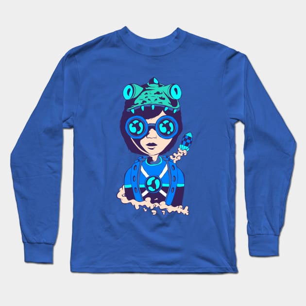 Cute Kiddie Long Sleeve T-Shirt by Brandead